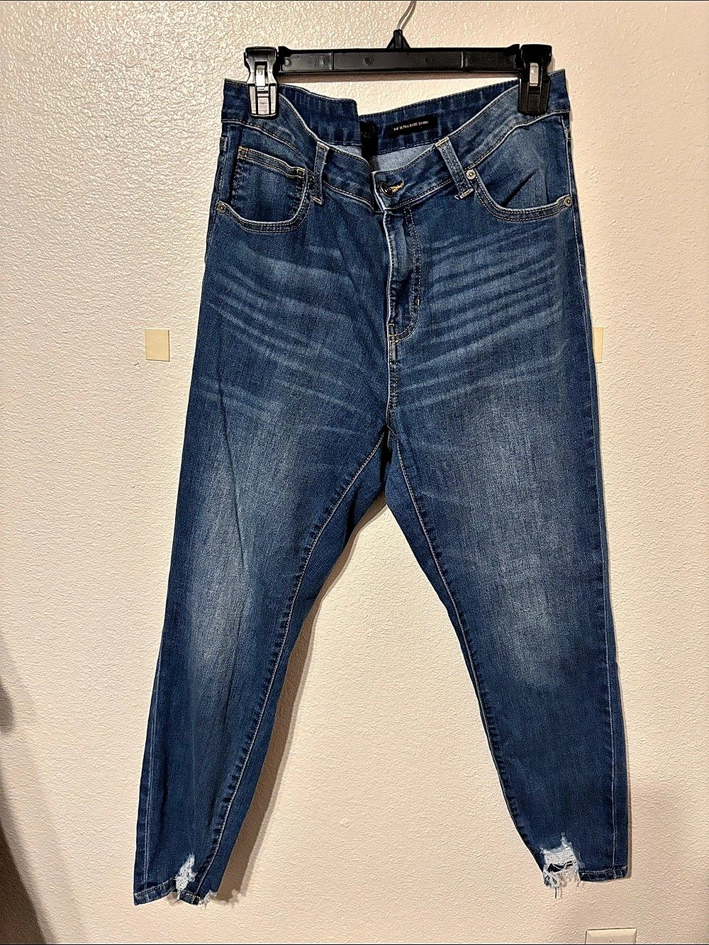 Kendall + Kylie The Ultra Babe Skinny Jeans Waist 32 Blue